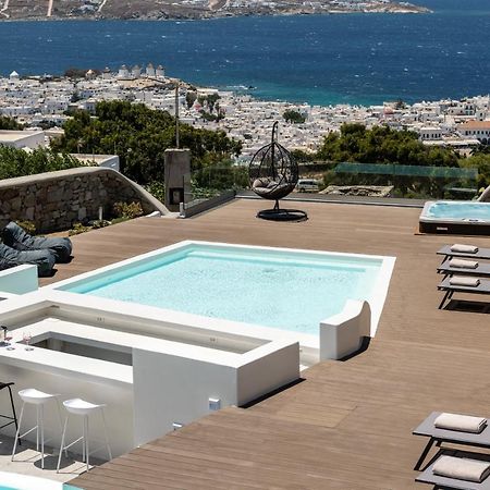 Villa In Mykonos - 6 Bedroom - 1Km From Mykonos Town - Infinity Pool - Sunset View Εξωτερικό φωτογραφία