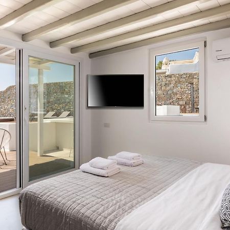 Villa In Mykonos - 6 Bedroom - 1Km From Mykonos Town - Infinity Pool - Sunset View Εξωτερικό φωτογραφία
