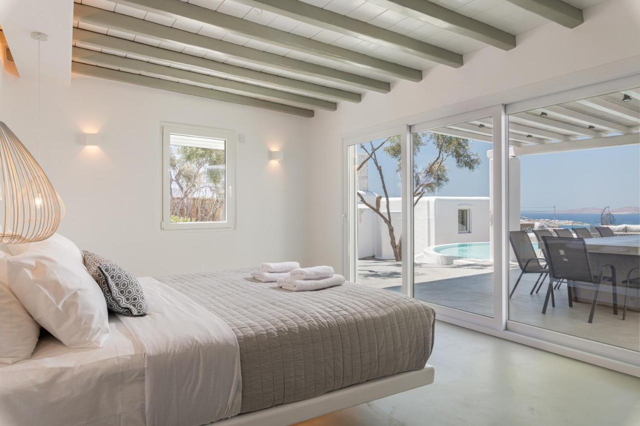 Villa In Mykonos - 6 Bedroom - 1Km From Mykonos Town - Infinity Pool - Sunset View Εξωτερικό φωτογραφία
